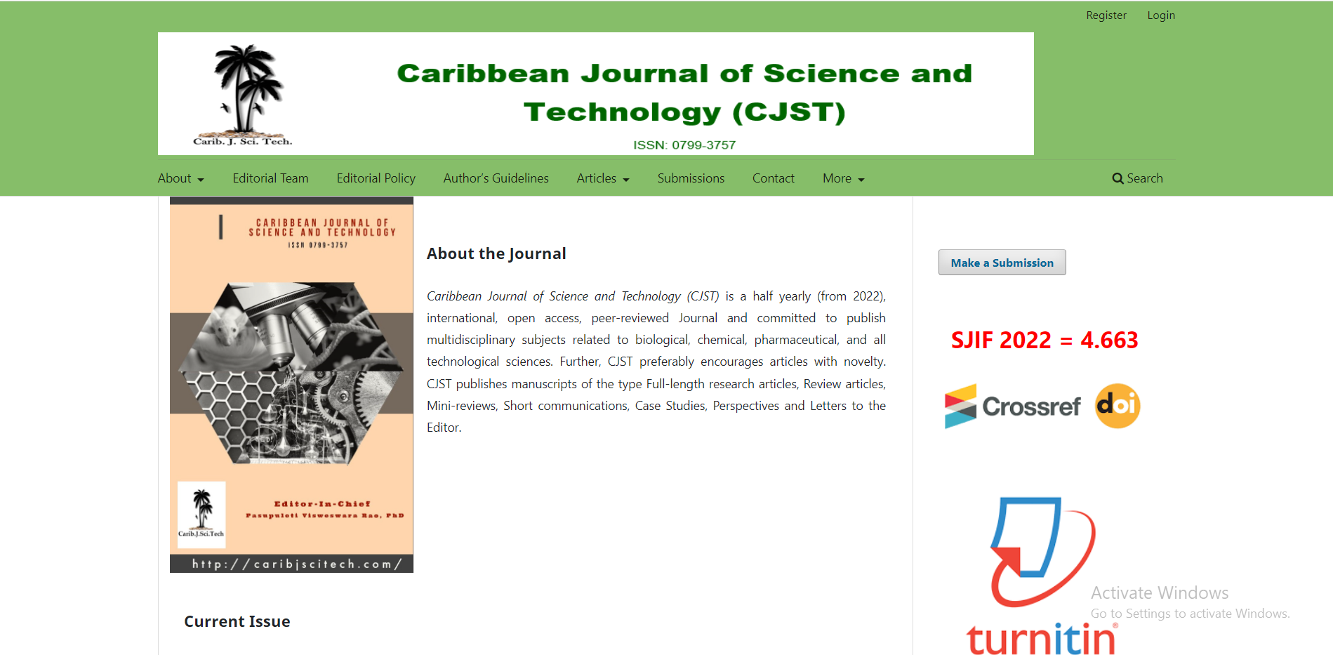 Caribbean Journal of Science and Technology (CJST)