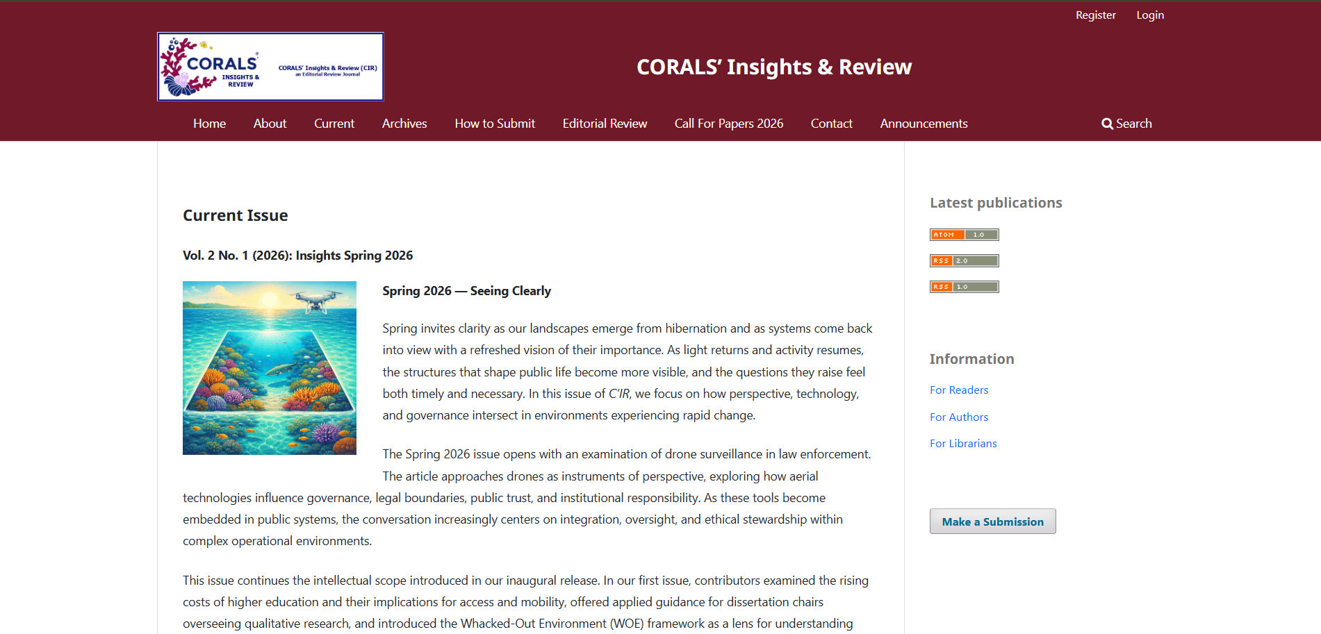 CORALS  Insights & Review