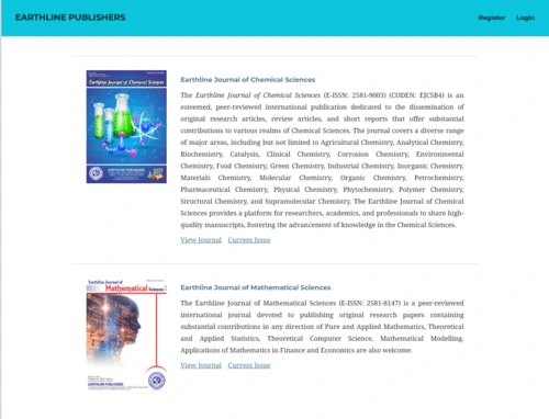 Earthline Publishers